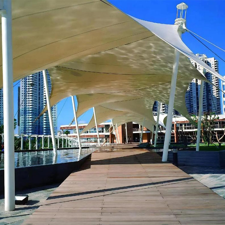 长宁县膜结构景观棚