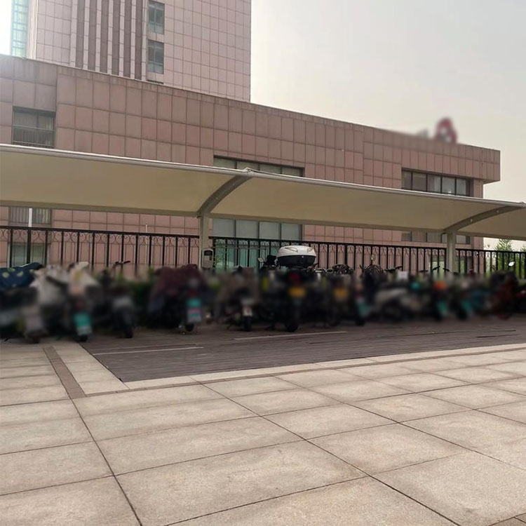 长宁县膜结构电动车棚